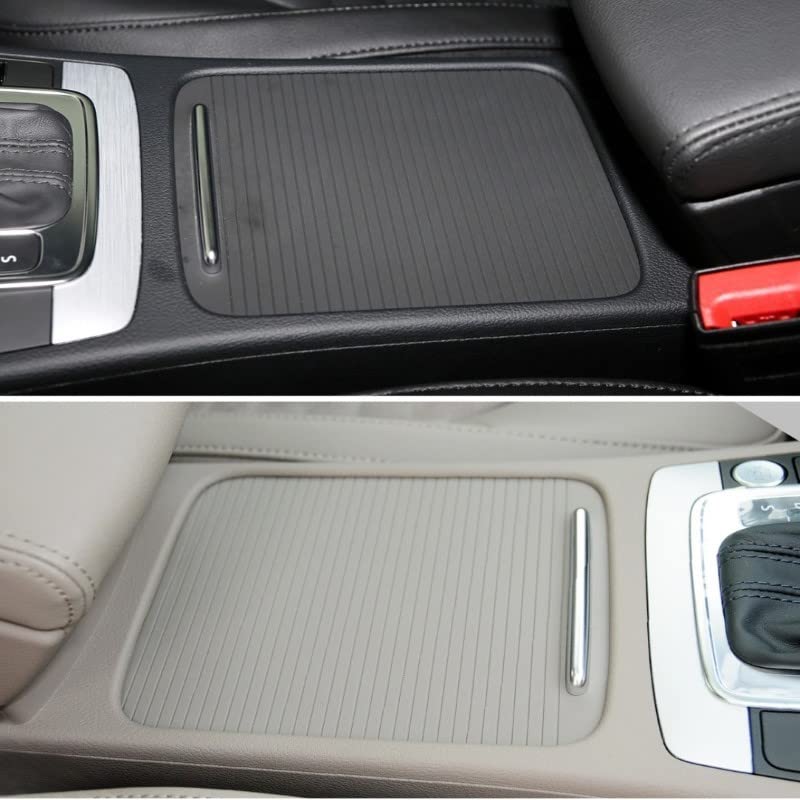 Car Craft Passat Cup Holder Tray Compatible With Volkwagen Passat Cup Holder Tray Passat 2012-2016 Light Beige