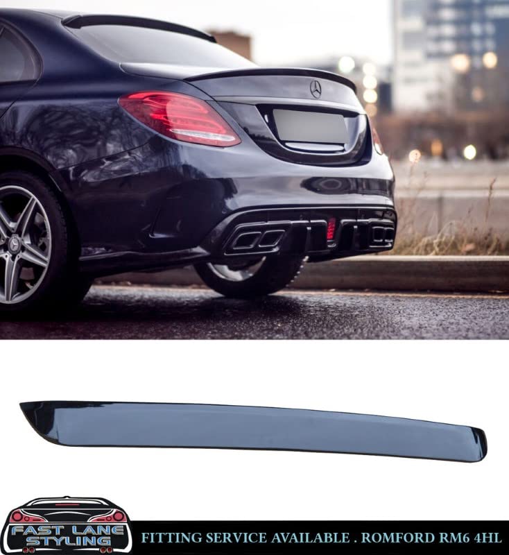 Car Craft E Class Spoiler Roof Spoiler Roof Wings Compatible with Mercedes E Class Spoiler Roof Spoiler Roof Wings E Class W213 2016 Glossy Black