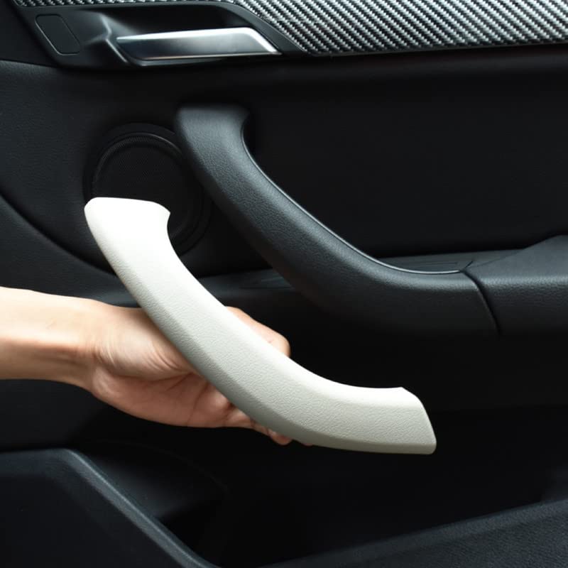 Car Craft X1 Door Handle Compatible with BMW X1 Door Handle X1 F48 2016-2021 Beige Front