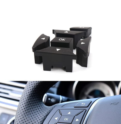 Car Craft B Class Steering Wheel Button Compatible With Mercedes B Class Steering Wheel Button C Class W204 2011-2014 Gla W156 2015-2020 B Class W246 2012-2018 A Class W176 2013-2018 Cls W218 2013-2018 Brown -graphql