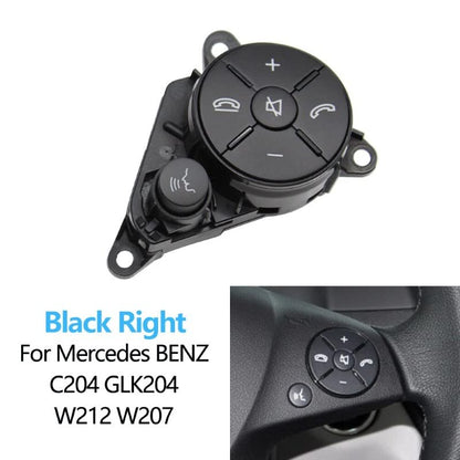 Car Craft C Class Steeering Wheel Button Compatible With Mercedes C Class Steering Wheel Button C Class W204 2007-2011 E Class W212 2009-2013 Assembley Right Black -graphql