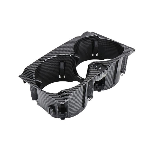 Car Craft E Class Cup Holder Compatible With Mercedes E Class Cup Holder E Class W212 2009-2015 Black Carbon Fiber