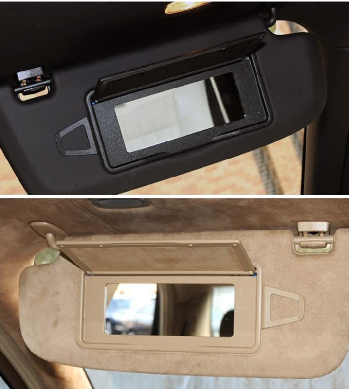 Car Craft S Class Sun Shade Mirror Compatible with Mercedes S Class Sun Shade Mirror S Class W221 2006-2014 Left Beige