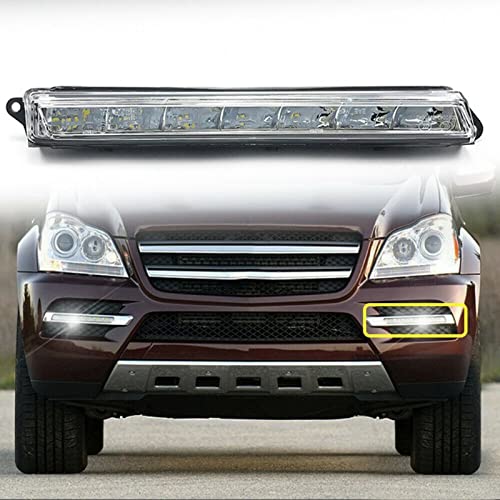 Car Craft Fog Lamp Fog Light Drl Led Drl Compatible With Mercedes Gl W164 2007 2012 Fog Lamp Fog Light Drl Led Drl Left 1649060351