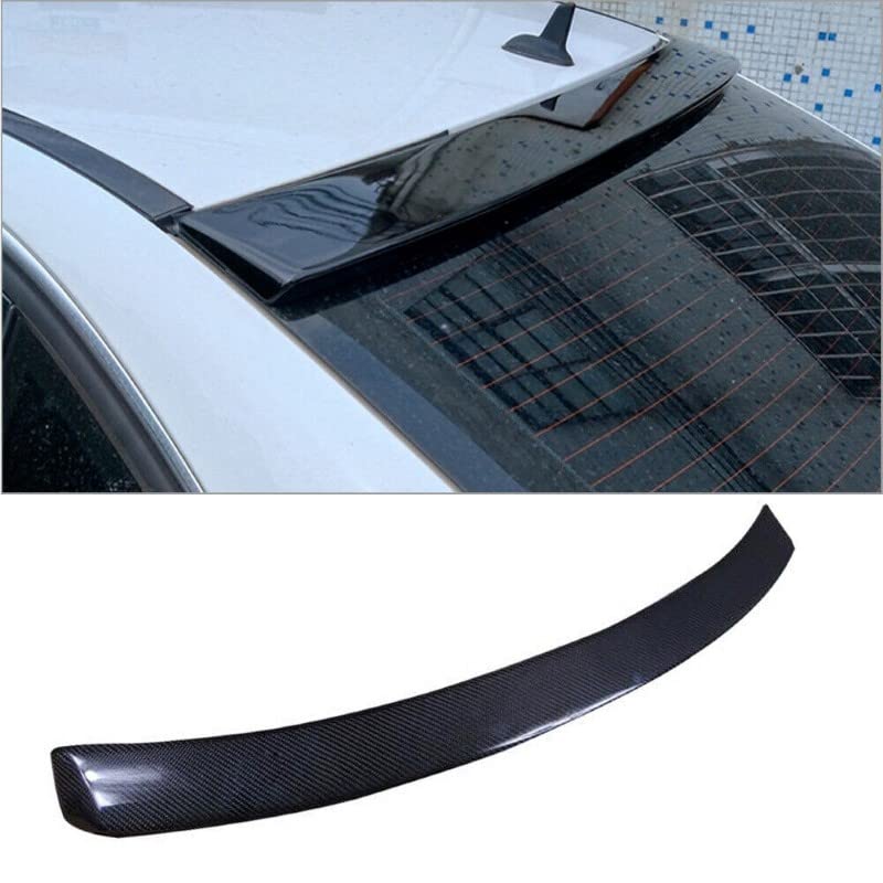 Car Craft C Class Spoiler Roof Spoiler Roof Wings Compatible with Mercedes C Class Spoiler Roof Spoiler Roof Wings C Class W204 2007-2014 Glossy Black