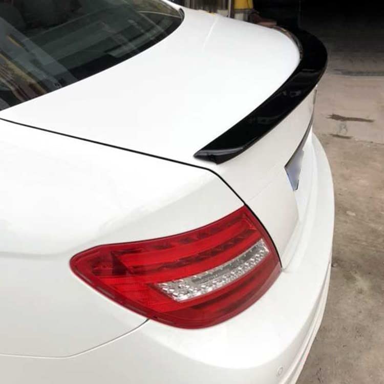 Car Craft Glc Coupe Spoiler Trunk Spoiler Compatible with Mercedes Glc Coupe Spoiler Trunk Spoiler Glc Coupe W253 2014-2020 Glossy Black