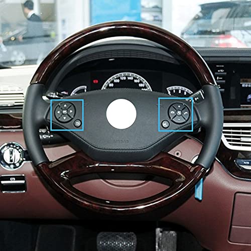 Car Craft S Class Steering Wheel Button Compatible With Mercedes S Class Steering Wheel Button S Class W221 2010-2013 Black Lci