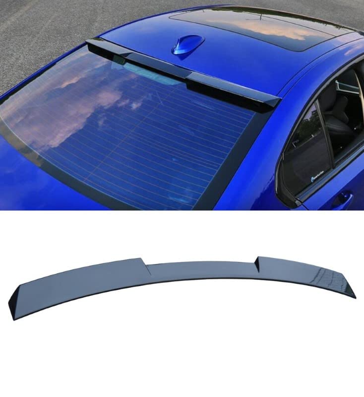 Car Craft 3 Series Spoiler Roof Spoiler Roof Wings Compatible with BMW 3 Series Spoiler Roof Spoiler Roof Wings 3 Series G20 2019 Glossy Black AR-BMW-023