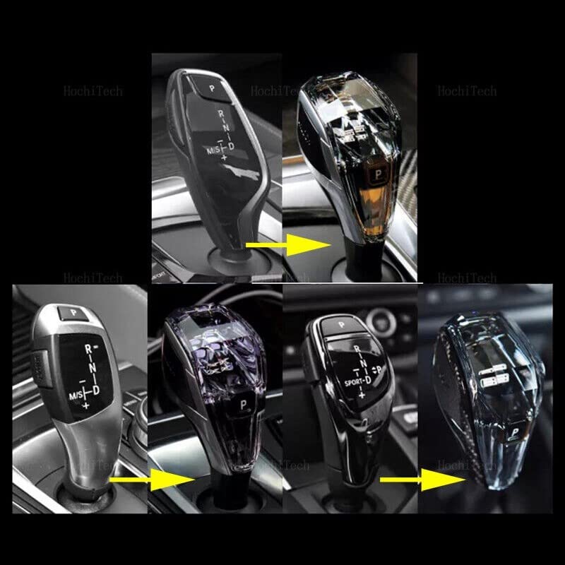 CAR CRAFT X4 Crystal Gear Knob Compatible with BMW X4 Crystal Gear Knob 5 Series G30 2018 6 Series G32 2018 X3 G01 2018 X4 G02 2018 7 Series G12 2016