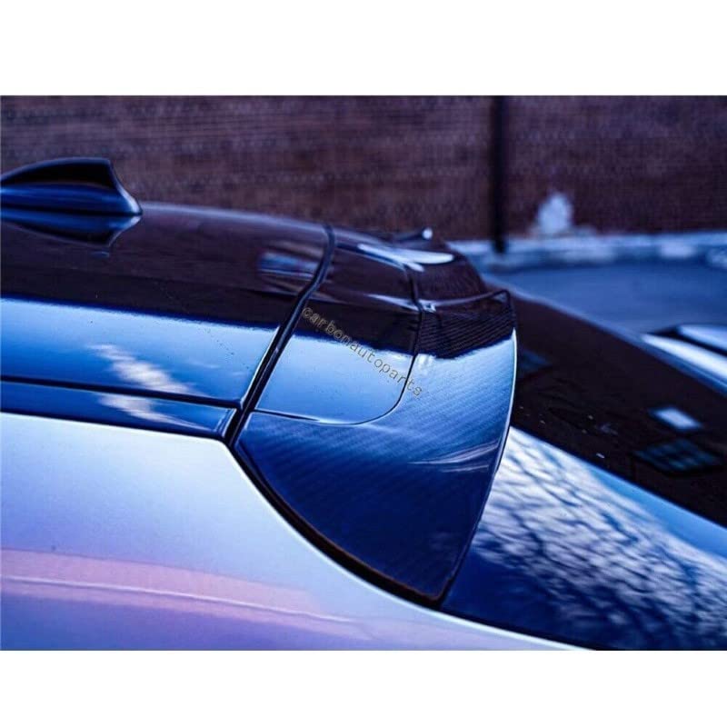 Car Craft X4 Spoiler Roof Spoiler Roof Wings Compatible with BMW X4 Spoiler Roof Spoiler Roof Wings X4 G04 2018-2022 Glossy Black