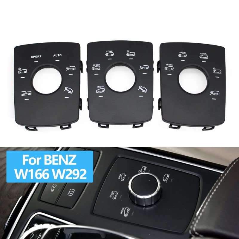 Car Craft Gle Sports Mode Button Cover Compatible With Mercedes Gle Sports Mode Button Cover Gle W166 2016-2020 Gls W166 2016-2020 C