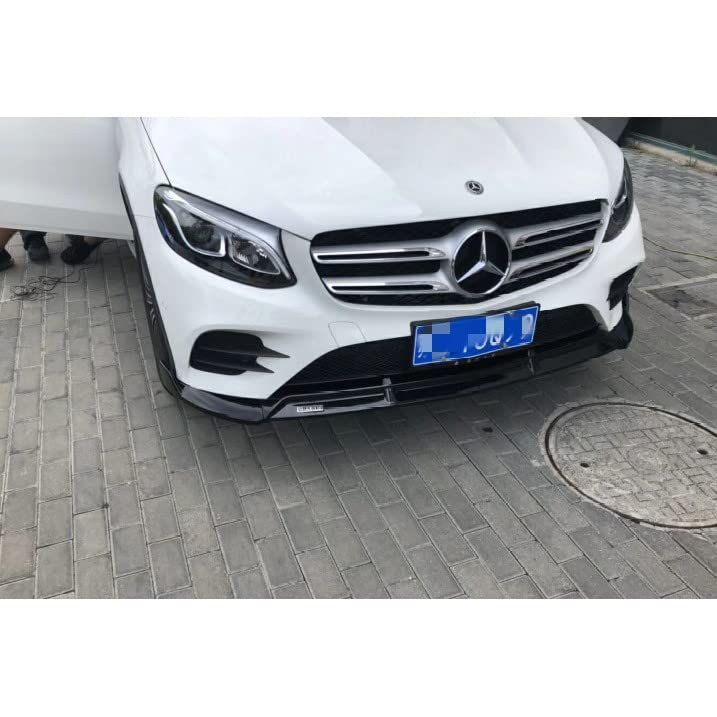 Car Craft C Class Front Lip Bumper Lip Compatible with Mercedes C Class Front Lip Bumper Lip C Class W205 2019 Glossy Black