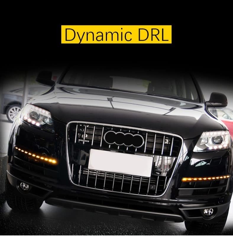 CAR CRAFT Q7 Upgraded Led Matrix Drl Fog Lamp Compatible With Audi Q7 Upgraded Led Matrix Drl Fog Lamp Q7