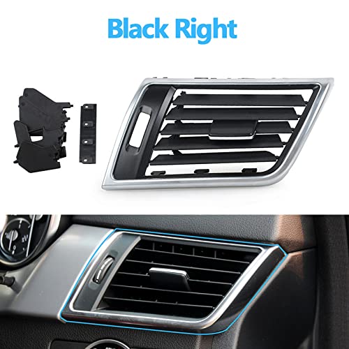 Car Craft GLE Ac Vent For Mercedes GLE Ac Vent Ml W166 2012-2016 Gl W166 2012-2016 Gle W166 2016 2020 Gls W166 2016 2020 Black Right