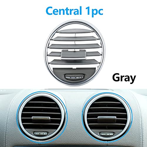 Car Craft Ml Ac Vent Compatible With Mercedes Ml Ac Vent Ml W164 2005-2012 Gl W164 2005-2011 Gray Centre 164 830 2154 7379-1