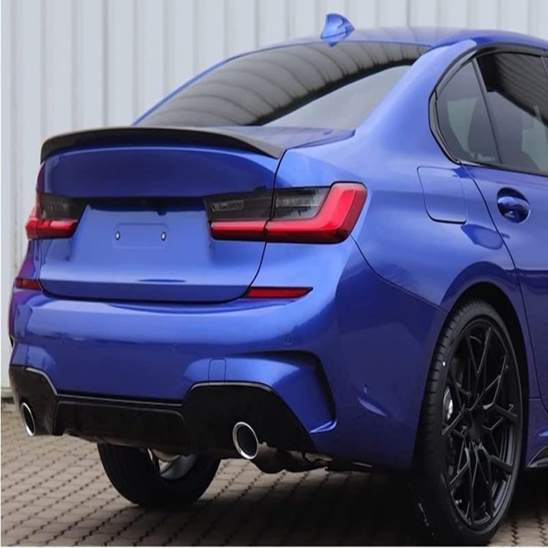 Car Craft 3 Series Spoiler Trunk Spoiler Compatible with BMW 3 Series Spoiler Trunk Spoiler 3 Series G20 2019 P Glossy Black AR-BMW-019