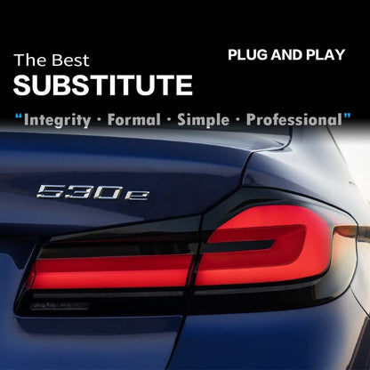 Car Craft 5 Series Taillight Taillamp Compatible With Bmw 5 Series Taillight Taillamp 5 Series G30 2017-2022 Upgraded To G30 Lci Style Sy-g30-t -graphql