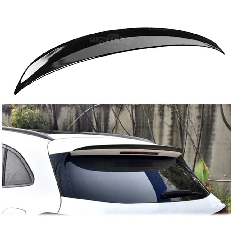 Car Craft Gla Spoiler Roof Spoiler Roof Wings Compatible with Mercedes Gla Spoiler Roof Spoiler Roof Wings Gla X157 2020 Amg Glossy Black