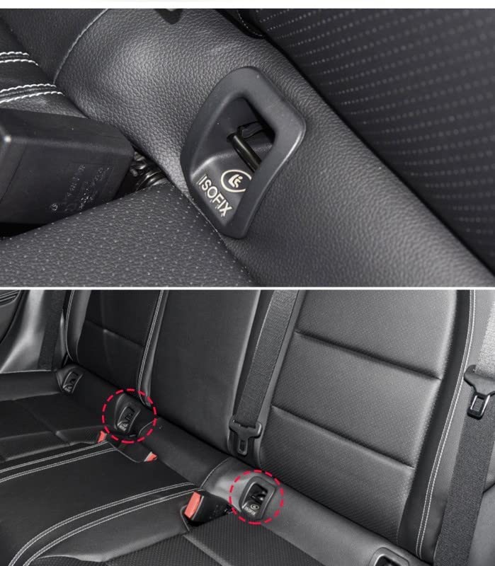 Car Craft A Class Child Seat Belt Lock Cover Isofix Cover Compatible With Mercedes A Class Child Seat Belt Lock Cover Isofix Cover Gla Class W156 2015-2019 Cla Class W117 2014-2019 A Class W176 2013-2018 Black