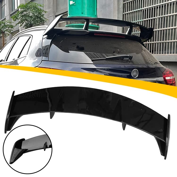 Car Craft Gla Spoiler Roof Spoiler Roof Wings Compatible with Mercedes Gla Spoiler Roof Spoiler Roof Wings Gla W156 2014-2020 Amg Glossy Black