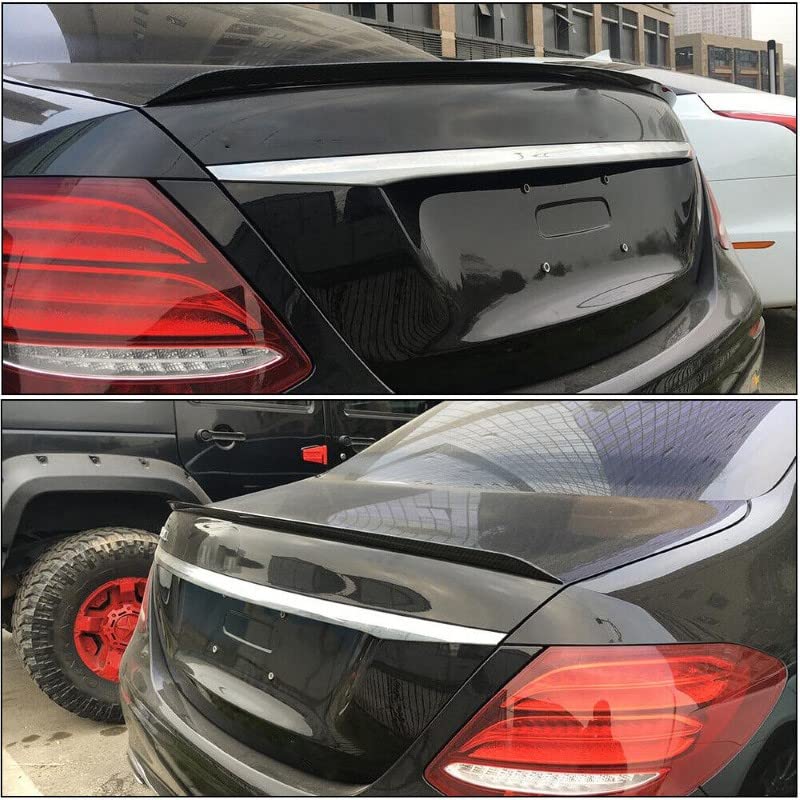 Car Craft E Class Spoiler Trunk Spoiler Compatible with Mercedes E Class Spoiler Trunk Spoiler E Class W2013 2016 Taiwan Glossy Black