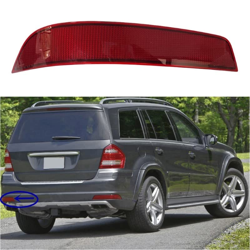 Car Craft Rear Bumper Reflector Compatible With Mercedes Gl W164 2008-2012 Rear Bumper Reflector Left 1648200974