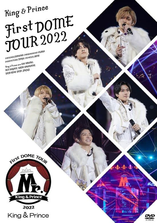 【メーカー特典あり】King & Prince First DOME TOUR 2022 〜Mr.〜 (通常盤)(3枚組)(特典:クリアポスター(A4サイズ)付) [DVD]