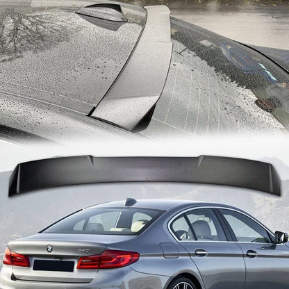 Car Craft 5 Series Spoiler Roof Spoiler Roof Wings Compatible with BMW 5 Series Spoiler Roof Spoiler Roof Wings 5 Series G30 2017-2022 Glossy Black -graphql