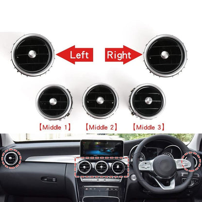Car Craft C Class Ac Vent Compatible With Mercedes C Class Ac Vent C Class W205 2015-2021 Glc W253 2018-2022 Assembley Middle -graphql