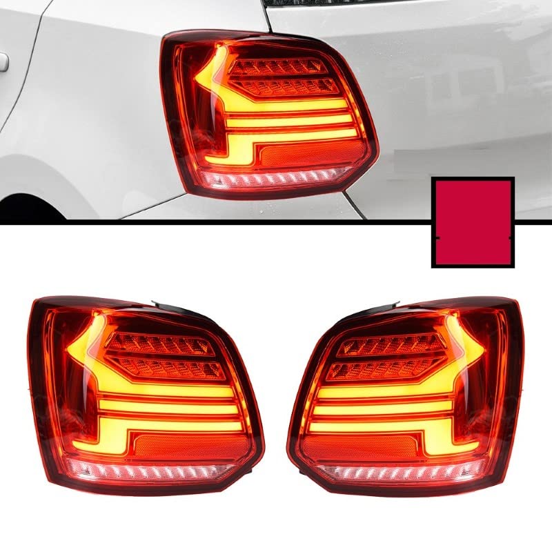 Car Craft Polo Taillight Taillamp Compatible With Volkswagen Polo Taillight Taillamp Polo 2010-2022 Sy Style Sy-polo-t