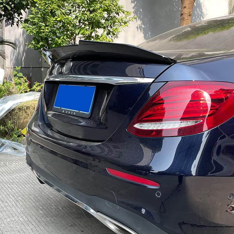 Car Craft E Class Spoiler Trunk Spoiler Compatible with Mercedes E Class Spoiler Trunk Spoiler E Class W2013 2016 Psm Glossy Black