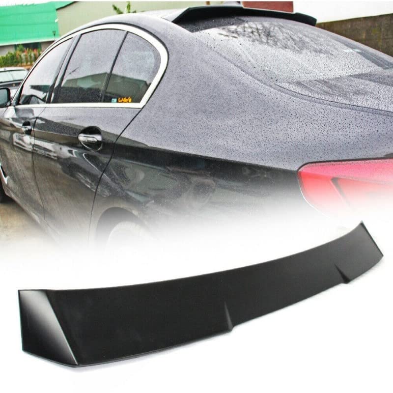 Car Craft 5 Series Spoiler Roof Spoiler Roof Wings Compatible with BMW 5 Series Spoiler Roof Spoiler Roof Wings 5 Series G30 2017-2022 Glossy Black