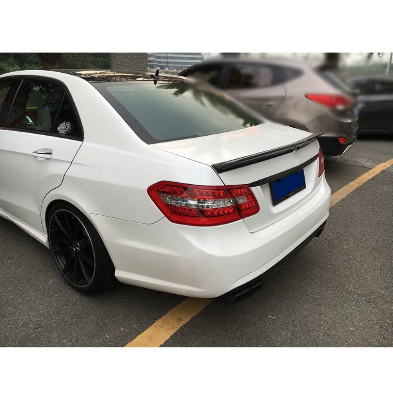 Car Craft E Class Spoiler Trunk Spoiler Compatible with Mercedes E Class Spoiler Trunk Spoiler E Class W212 2009-2016 Glossy Black