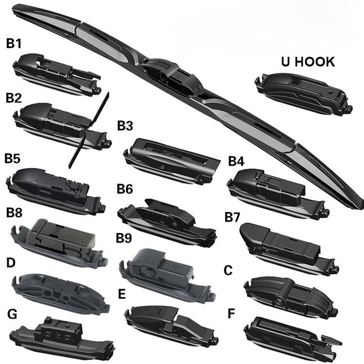 Car Craft Wiper Blade Compatible With Bmw Mercedes Audi Volkwagen Jaguar Porsch Skoda Toyota Ford Bentley Kia Jeep Hyundai Maruti Volvo Mg Lexus Tata Honda Nissan Premium Wiper Blade