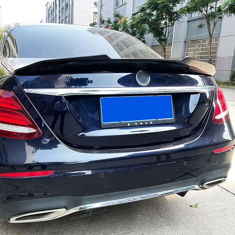 Car Craft E Class Spoiler Trunk Spoiler Compatible with Mercedes E Class Spoiler Trunk Spoiler E Class W2013 2016 Psm Glossy Black