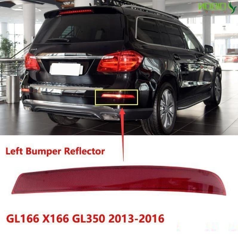 Car Craft Rear Bumper Reflector Compatible With Mercedes Gl W166 2012-2016 Rear Bumper Reflector Right 1668200474