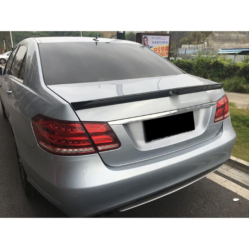 Car Craft E Class Spoiler Trunk Spoiler Compatible with Mercedes E Class Spoiler Trunk Spoiler E Class W212 2009-2016 Glossy Black