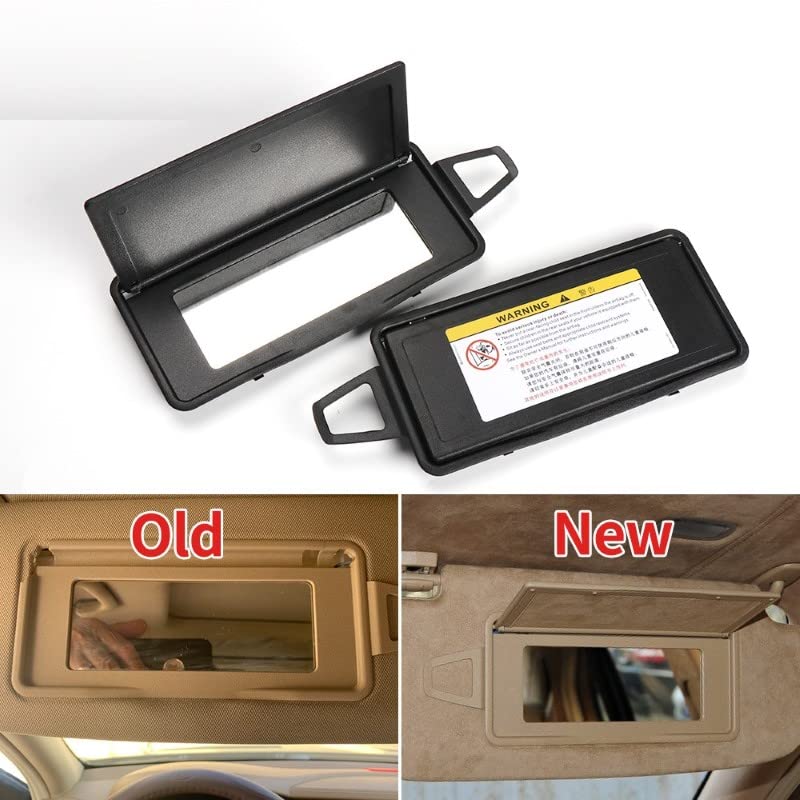 Car Craft S Class Sun Shade Mirror Compatible with Mercedes S Class Sun Shade Mirror S Class W221 2006-2014 Left Beige