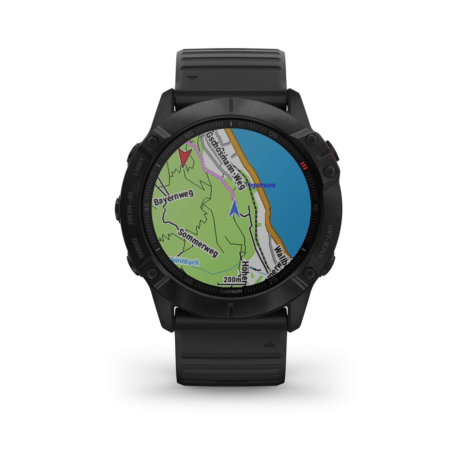 Garmin fenix 6 GPS-multisport-smartklocka med pulsmätning på handleden 4755903021145 bolt