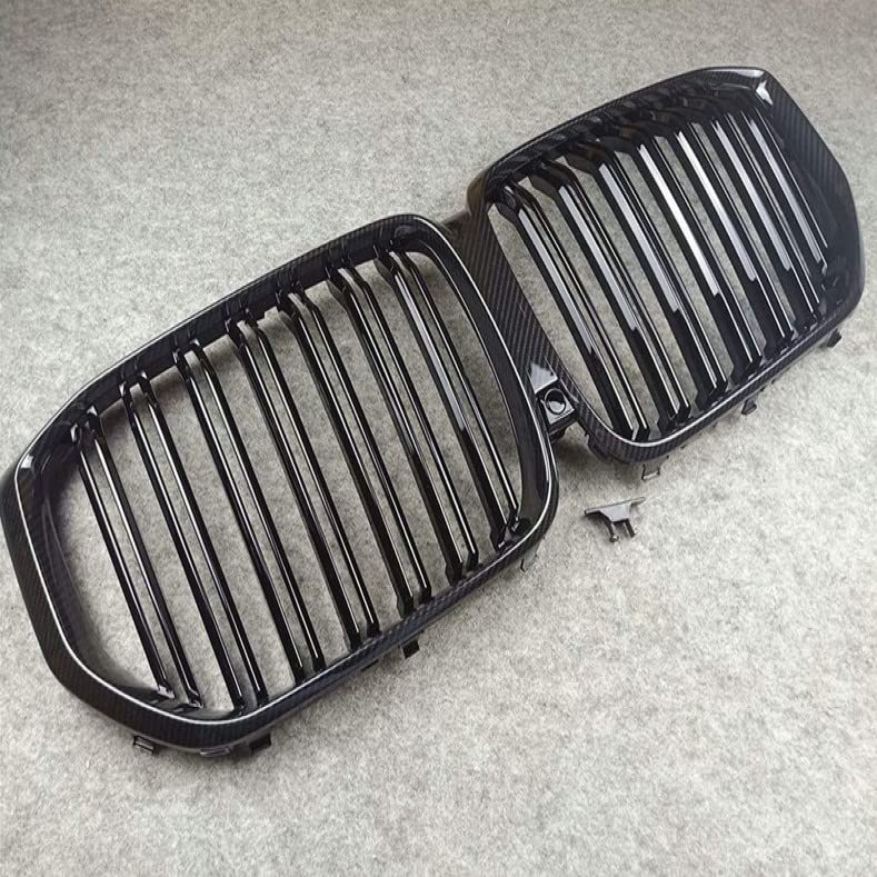 Car Craft Front Bumper Grill Compatible With Bmw X5 G05 2019-2022 Front Bumper Grill Carbon Fiber Look Carbon Fiber Look