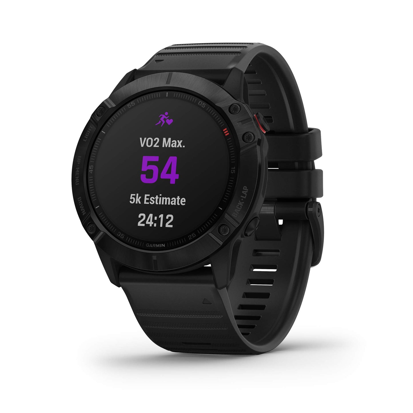 Garmin fenix 6 GPS-multisport-smartklocka med pulsmätning på handleden 4755903021145 bolt